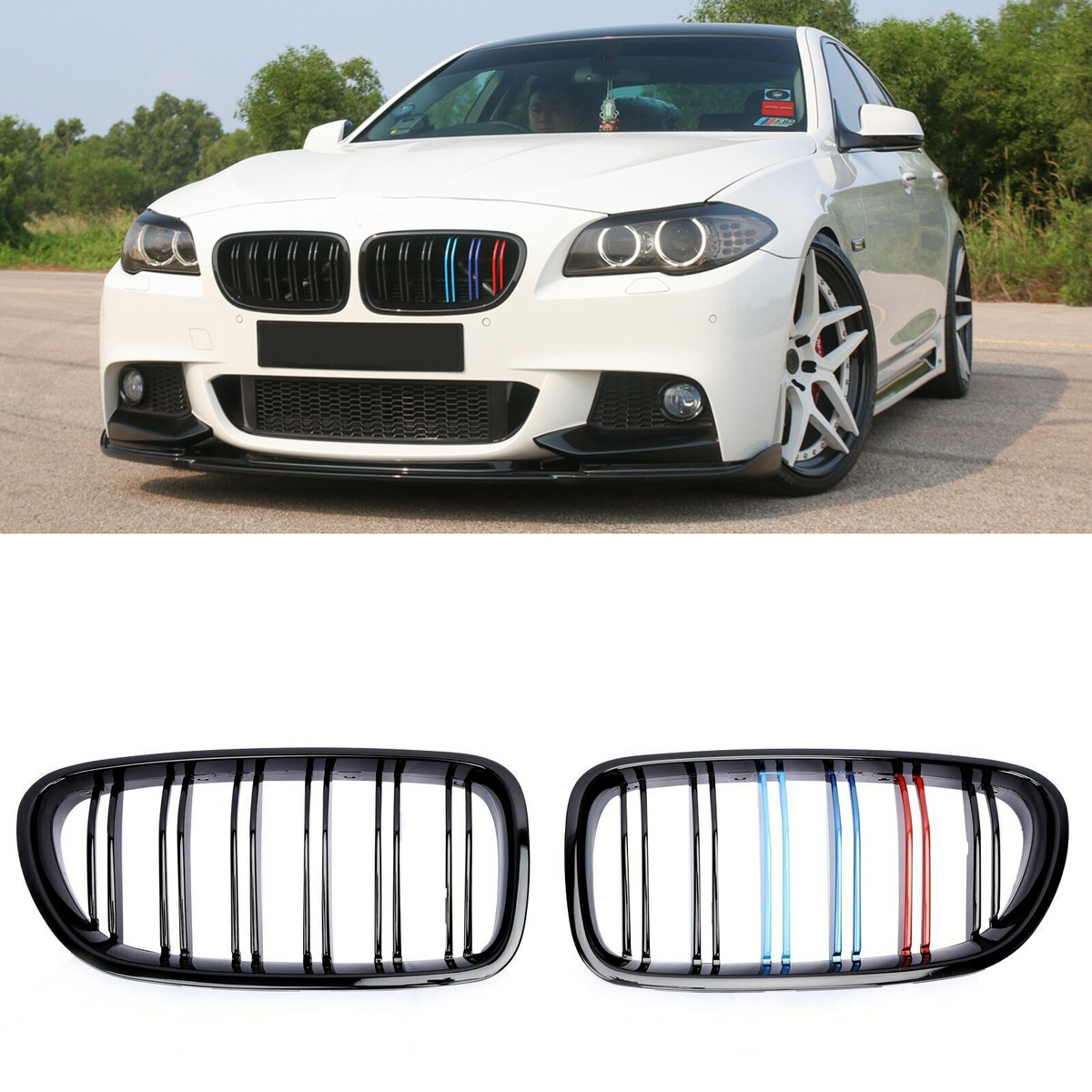 E90 M5 აბლიცოვკა 2 ზოლიანი ფერადი