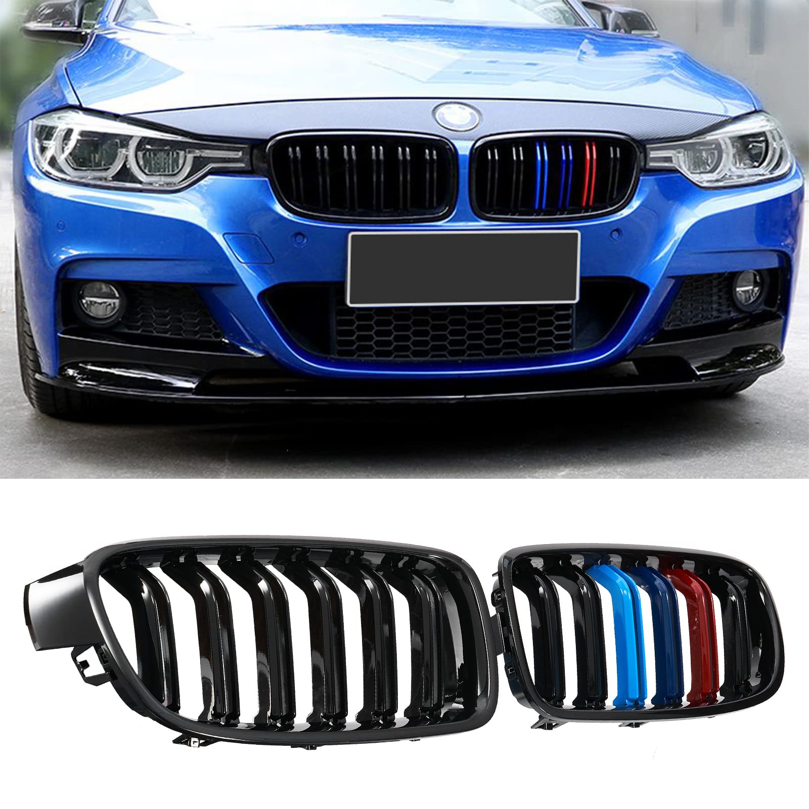 F30  M3 აბლიცოვკა ფერადი 2 ზოლით