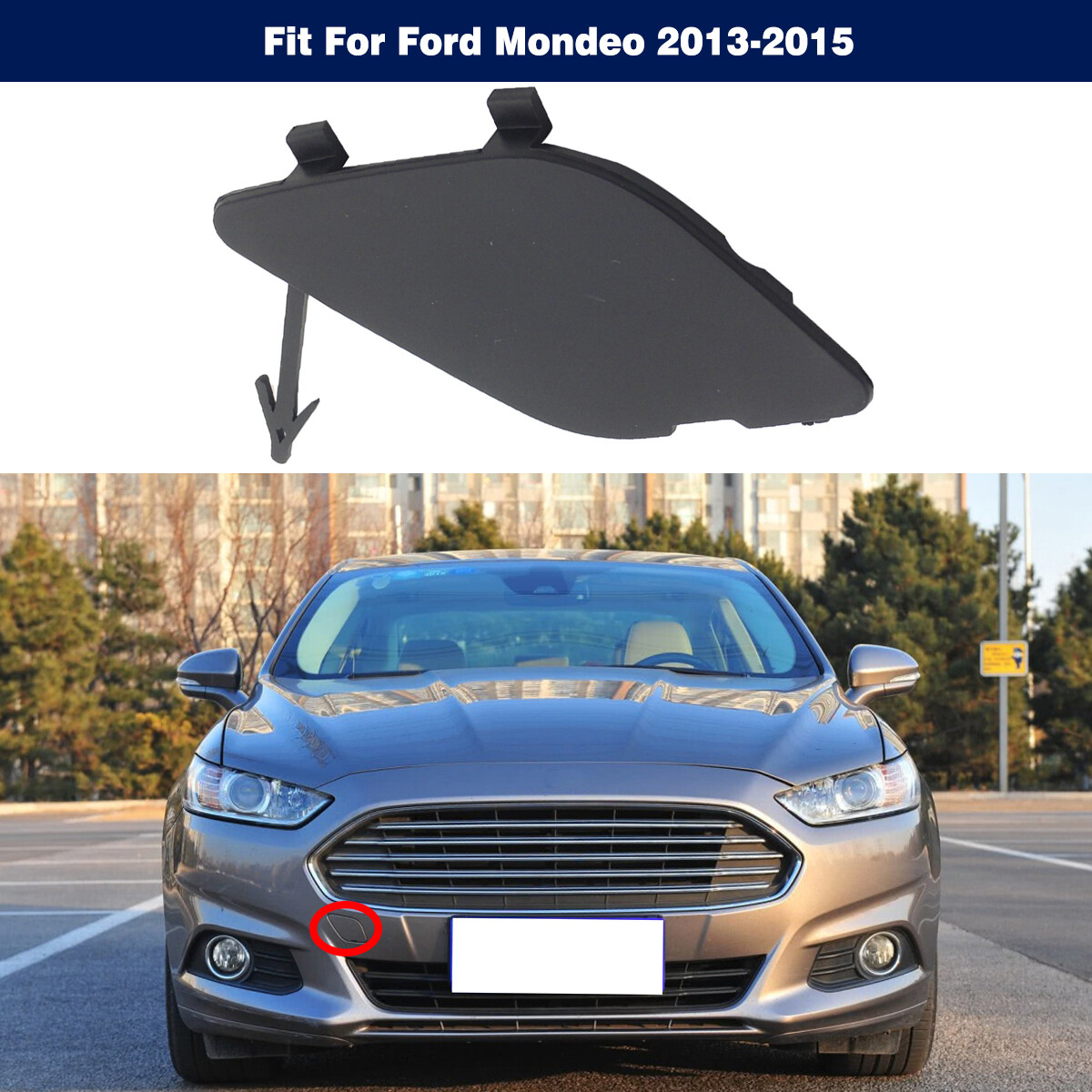 F0RD FUSION 2017 საბუქსირე კრიშა წინა 